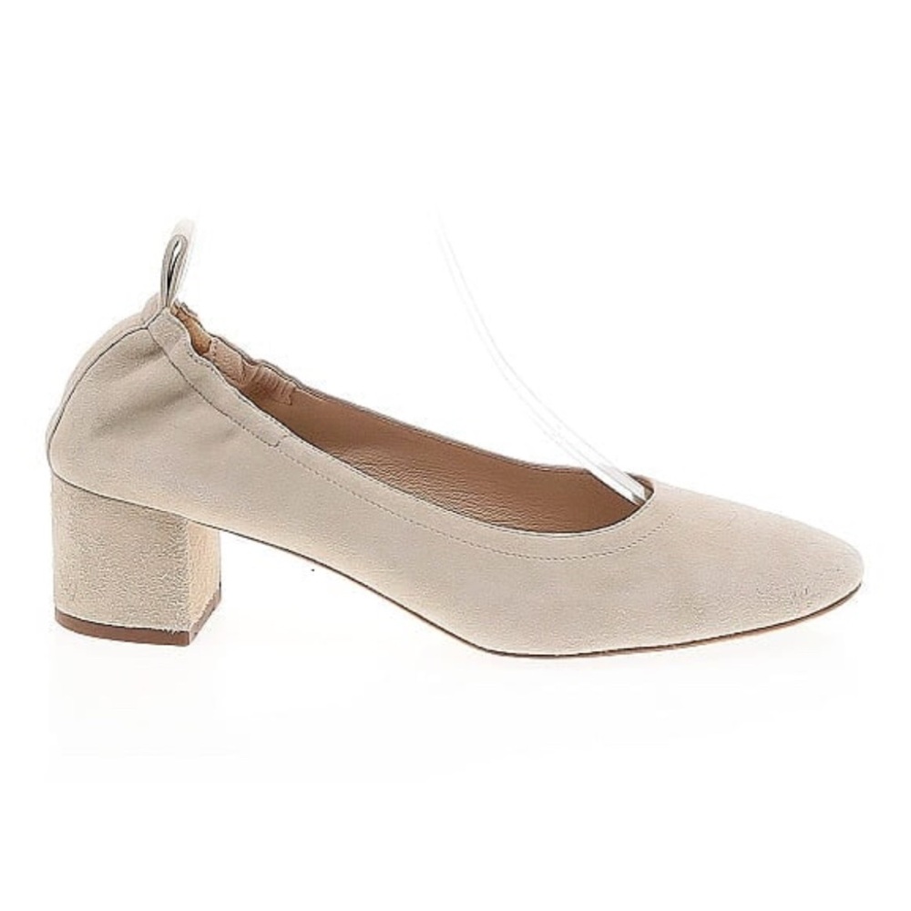 Everlane Women's Beige Slingback ballerina heels